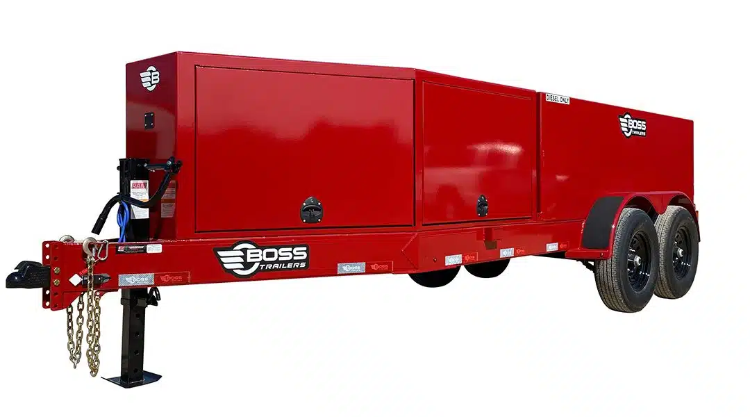 990 Gallon Fuel Trailer by Boss Trailers